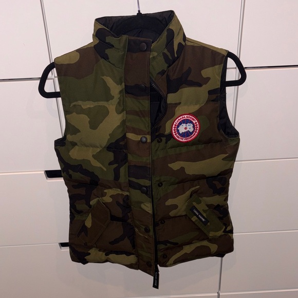 Canada Goose Jackets & Blazers - Canada Goode Camo Vest